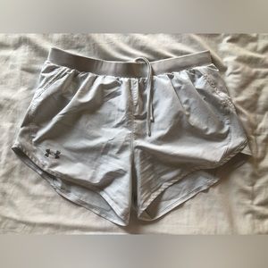 White Under Armour Sport Shorts
